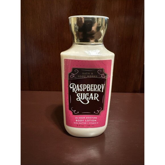 Bath & Body Works RASPBERRY SUGAR Body Lotion 8 oz - Picture 1 of 2
